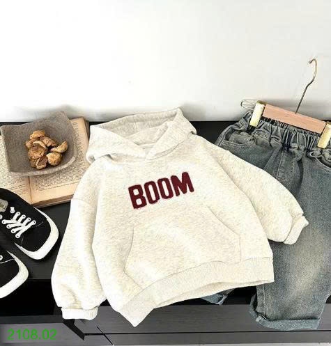 25HA2108.02 - ÁO HOODIE BOOM CHO BÉ