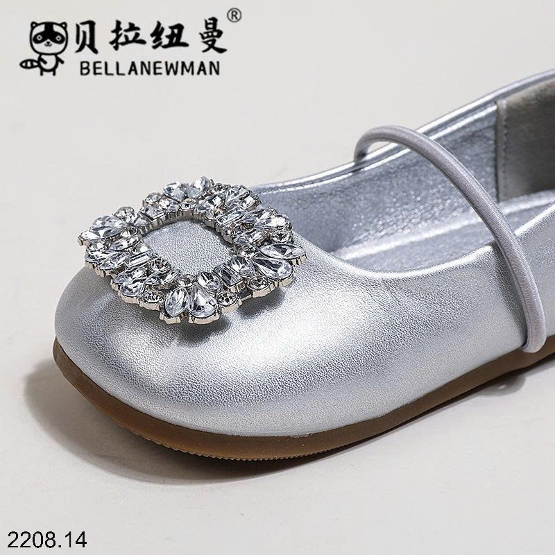 25HA2208.14 - GIÀY BỆT ĐẾ MỀM ĐÍNH ĐÁ BÉ GÁI