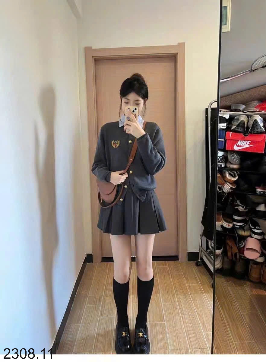 25HA2308.11 - ÁO CARDIGAN LEN NỮ