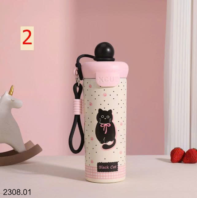 25HA2308.01 - BÌNH UỐNG NƯỚC GIỮ NHIỆT HOẠT HÌNH