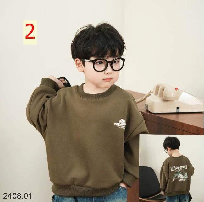 25HA2408.01 - ÁO NỈ CHO BÉ TRAI