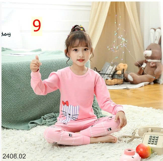 25HA2408.02 - BỘ THU ĐÔNG MẶC NHÀ SIZE ĐẠI CHO BÉ