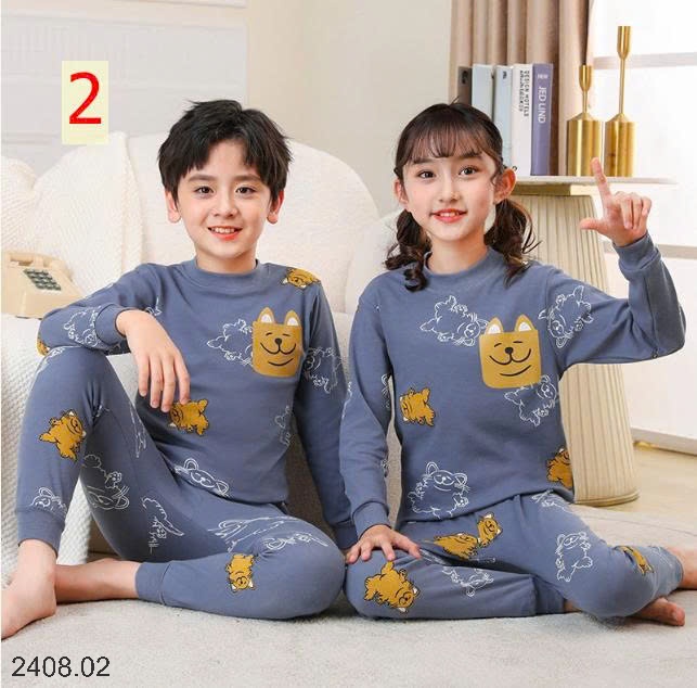 25HA2408.02 - BỘ THU ĐÔNG MẶC NHÀ SIZE ĐẠI CHO BÉ
