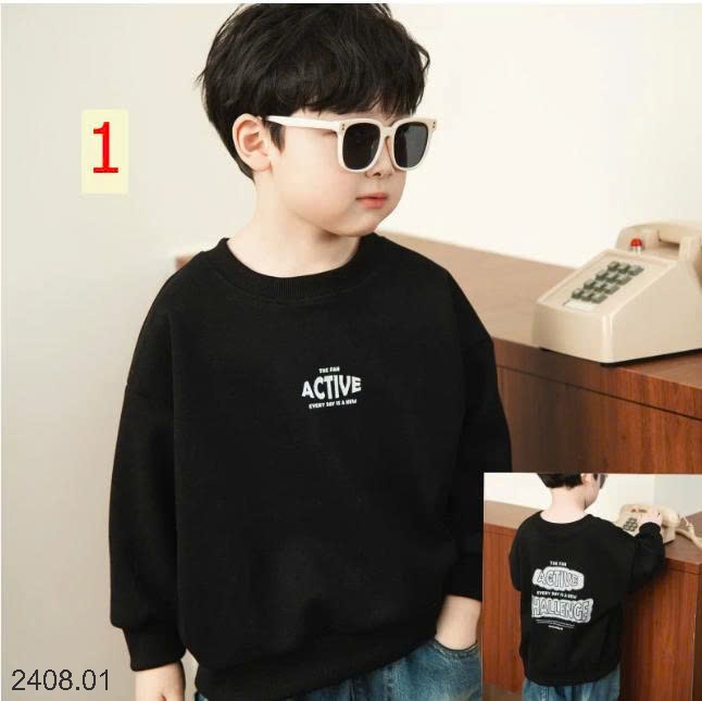 25HA2408.01 - ÁO NỈ CHO BÉ TRAI
