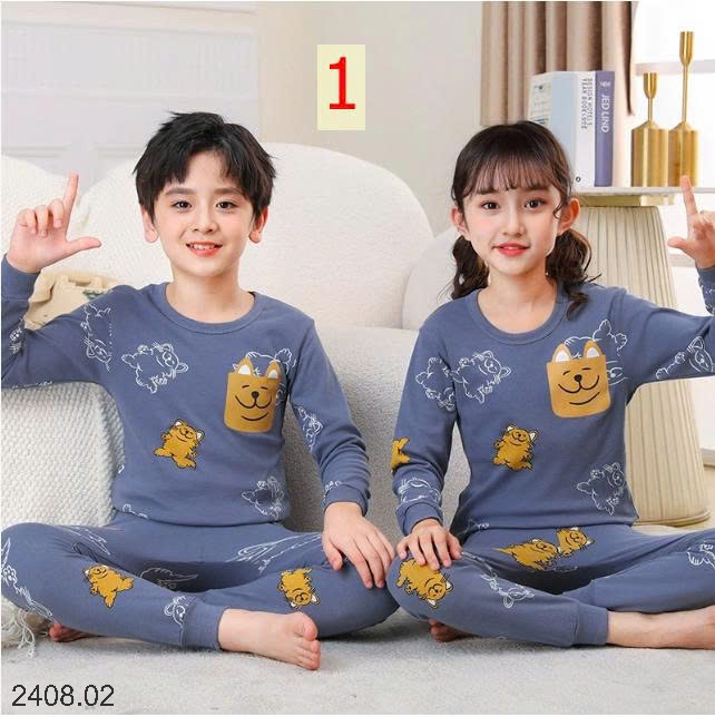 25HA2408.02 - BỘ THU ĐÔNG MẶC NHÀ SIZE ĐẠI CHO BÉ