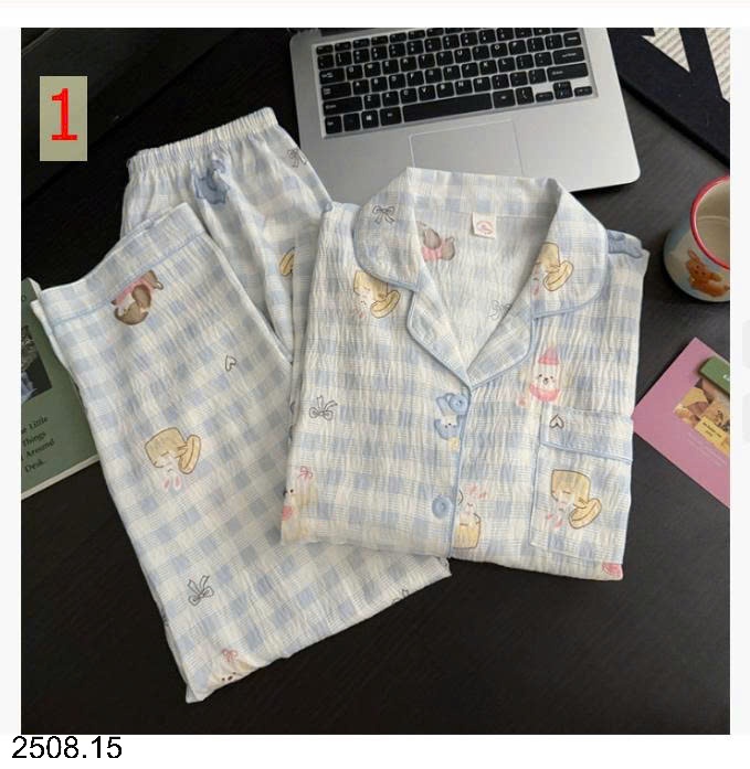 25HA2508.15 - BỘ PIJAMA MẶC NHÀ
