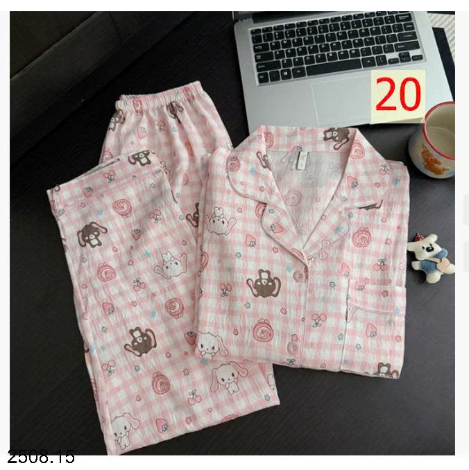25HA2508.15 - BỘ PIJAMA MẶC NHÀ