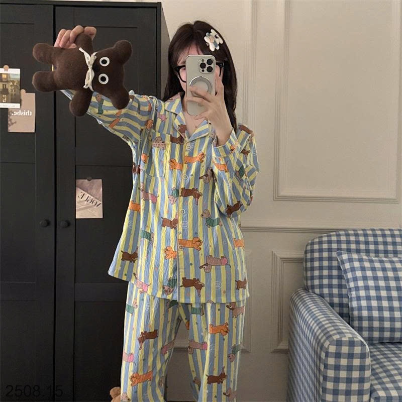 25HA2508.15 - BỘ PIJAMA MẶC NHÀ