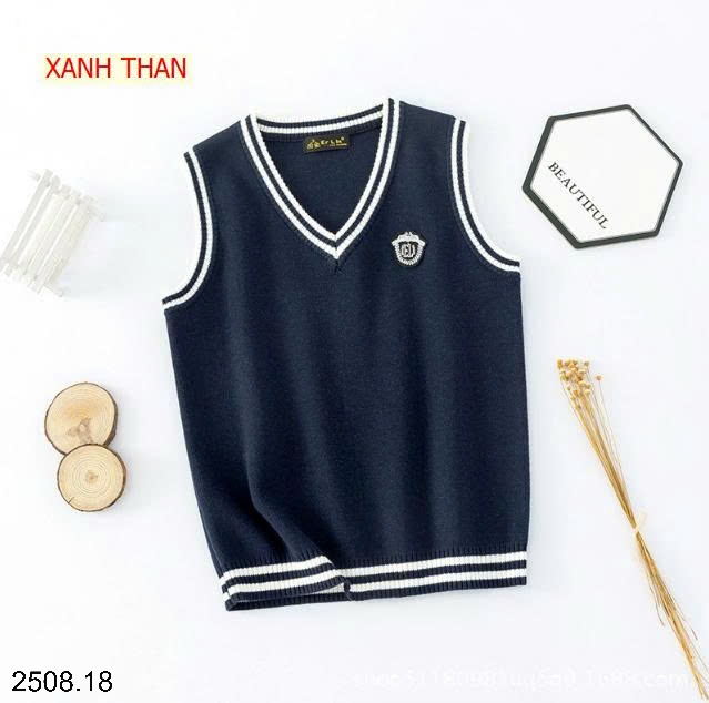 25HA2508.18 - ÁO GILE LEN CHO BÉ SIZE ĐẠI
