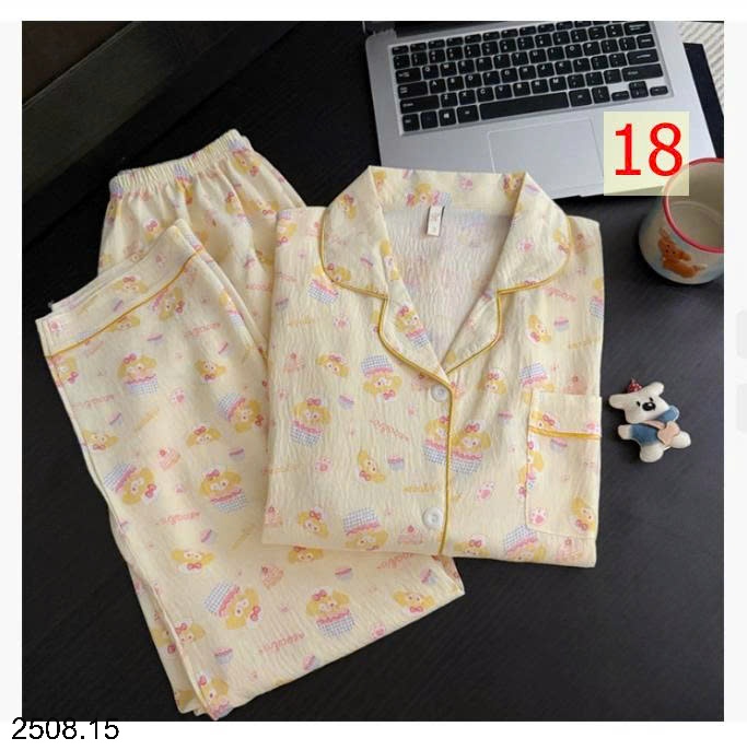 25HA2508.15 - BỘ PIJAMA MẶC NHÀ