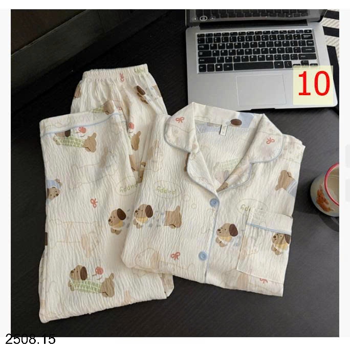 25HA2508.15 - BỘ PIJAMA MẶC NHÀ