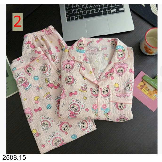 25HA2508.15 - BỘ PIJAMA MẶC NHÀ