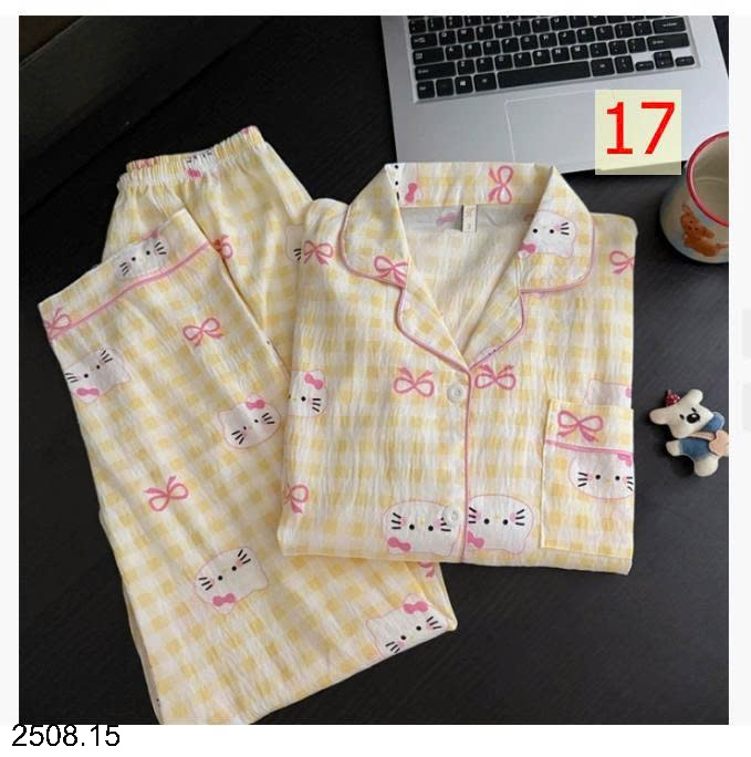 25HA2508.15 - BỘ PIJAMA MẶC NHÀ