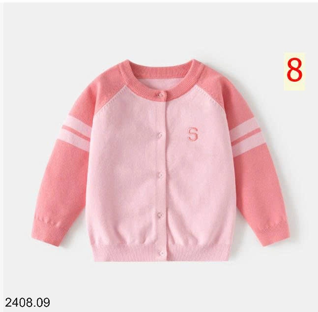 25HA2408.09 - ÁO CARDIGAN BÉ GÁI HÃNG TGY
