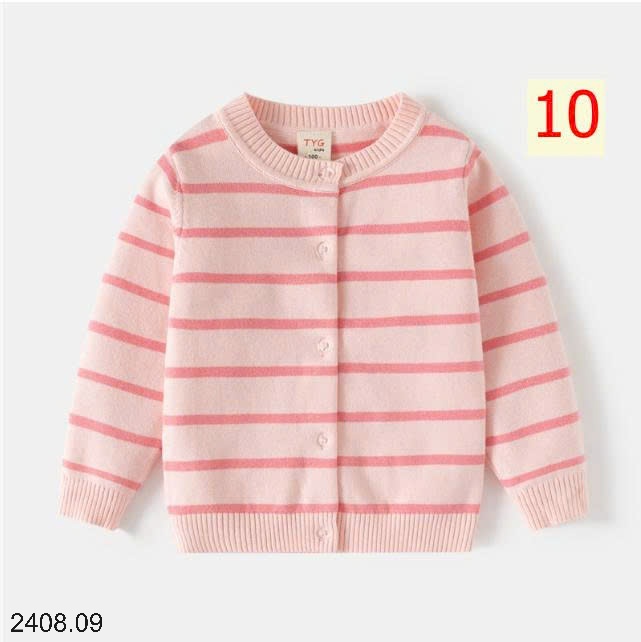 25HA2408.09 - ÁO CARDIGAN BÉ GÁI HÃNG TGY