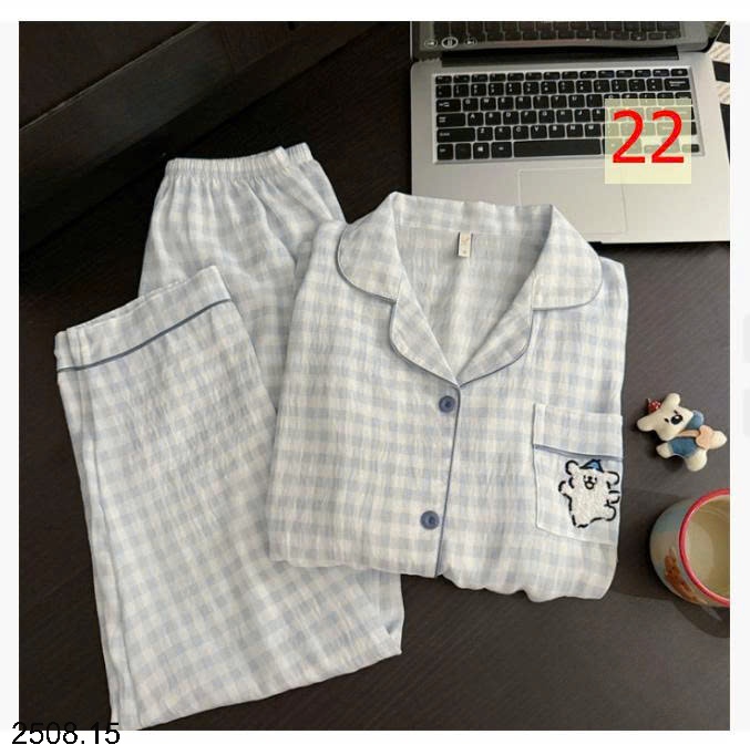 25HA2508.15 - BỘ PIJAMA MẶC NHÀ