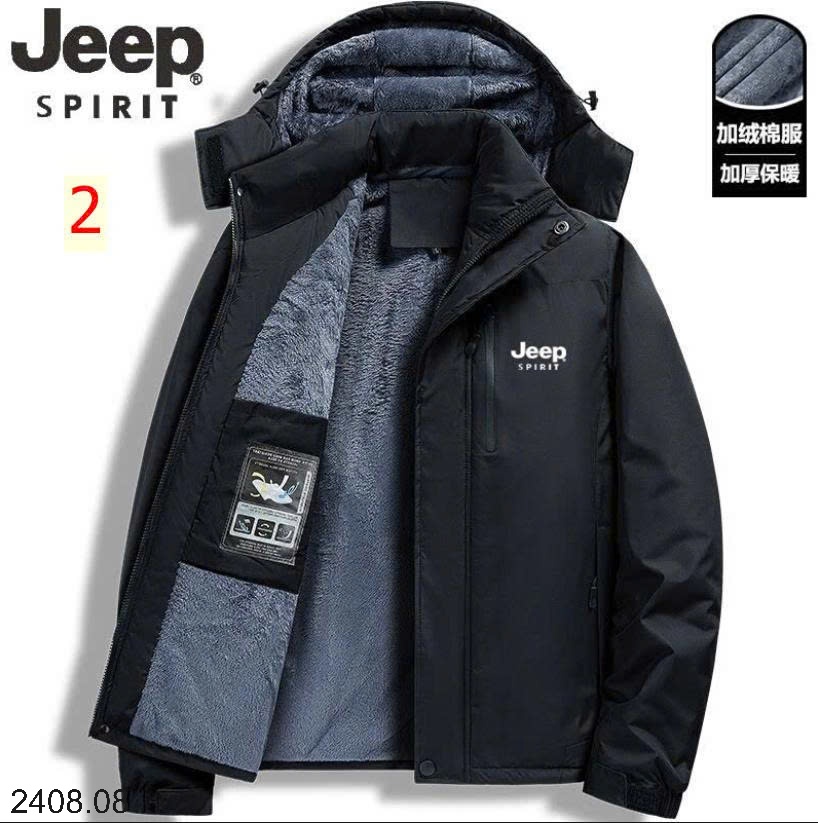 25HA2408.08 - ÁO KHOÁC JEEP LÓT LÔNG CHO NAM