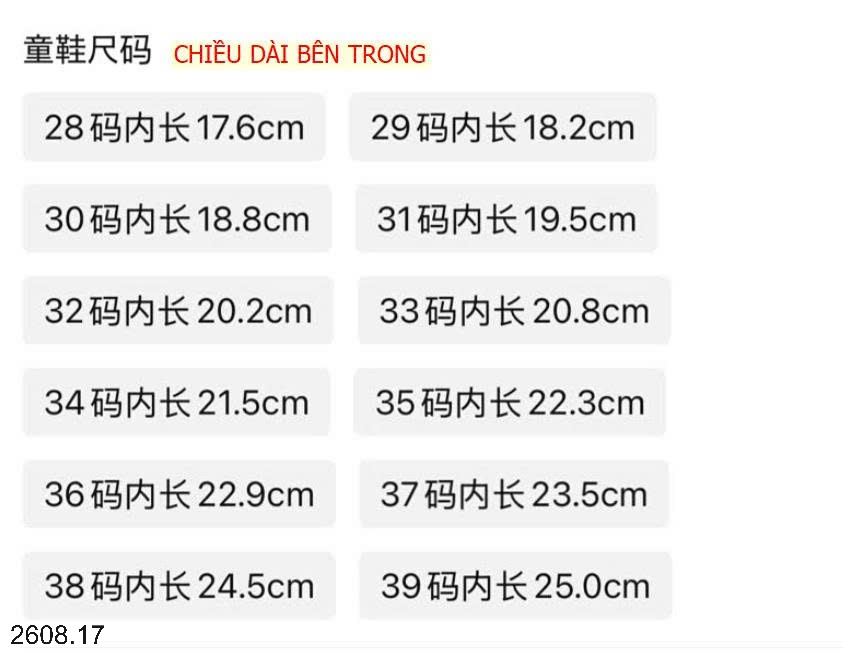 25HA2608.17 - GIÀY THỂ THAO BOBDOG CHO BÉ