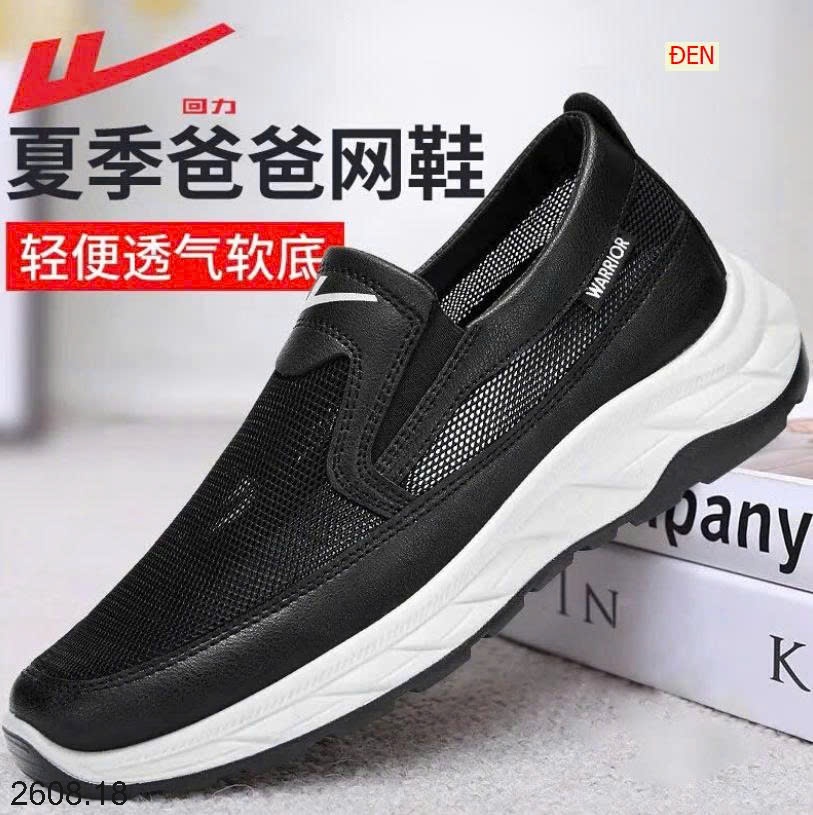25HA2608.18 - GIÀY LƯỜI WARRIOR NAM THOÁNG KHÍ