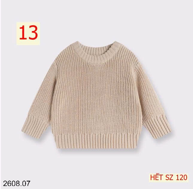 25HA2608.07 - ÁO LEN PASTEL CHO BÉ