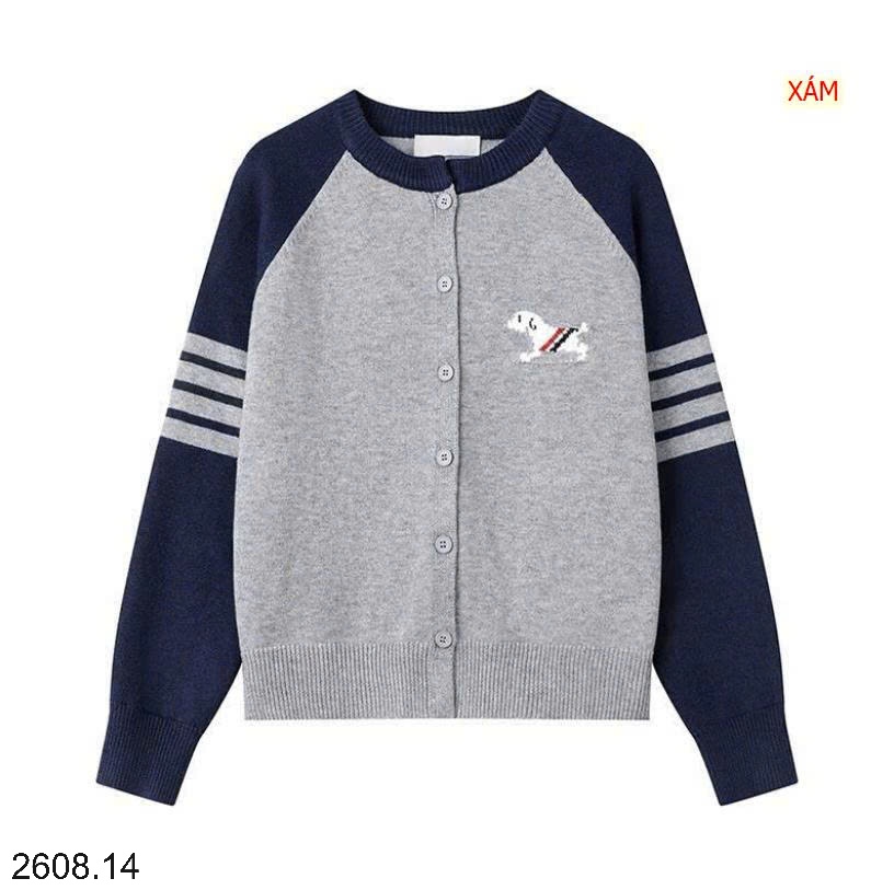 25HA2608.14 - ÁO LEN HÌNH CÚN CARDIGAN NỮ