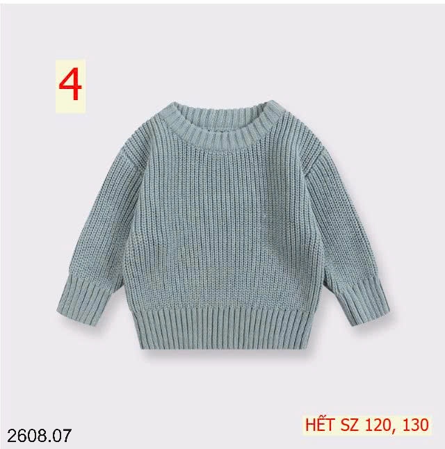 25HA2608.07 - ÁO LEN PASTEL CHO BÉ