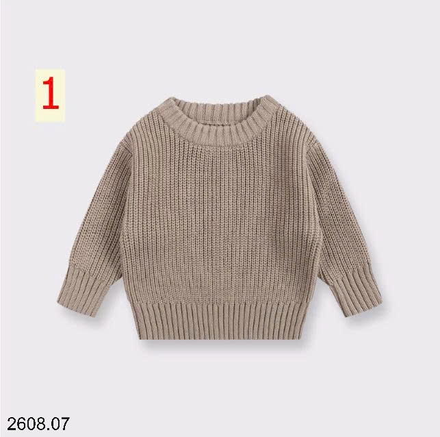 25HA2608.07 - ÁO LEN PASTEL CHO BÉ