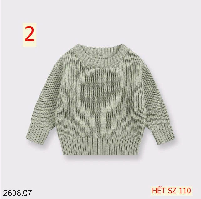 25HA2608.07 - ÁO LEN PASTEL CHO BÉ