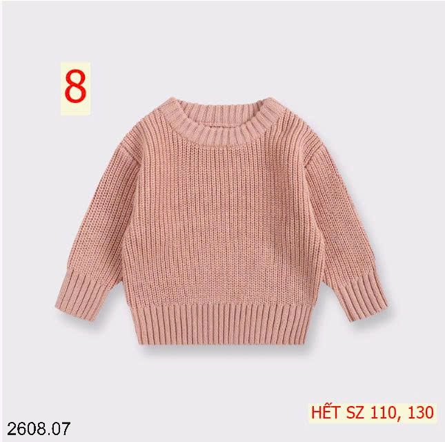 25HA2608.07 - ÁO LEN PASTEL CHO BÉ