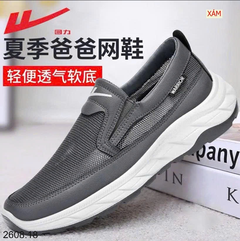 25HA2608.18 - GIÀY LƯỜI WARRIOR NAM THOÁNG KHÍ