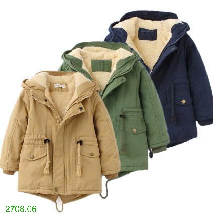 25HA2708.06 - ÁO PARKA LÓT LÔNG CHO BÉ
