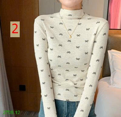 25HA2708.12 - ÁO GIỮ NHIỆT HỌA TIẾT NƠ
