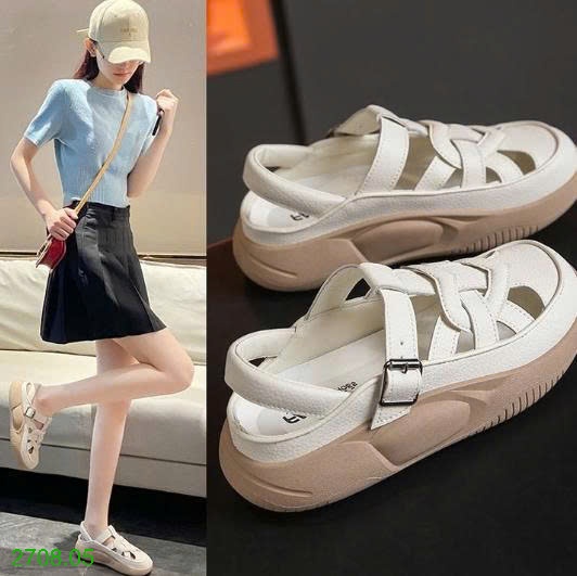 25HA2708.05 - SANDAL BÁNH MỲ CHO NỮ