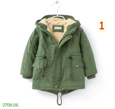 25HA2708.06 - ÁO PARKA LÓT LÔNG CHO BÉ