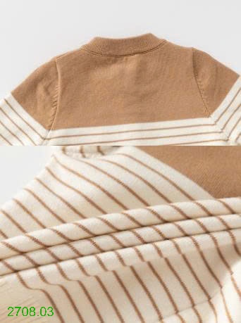 25HA2708.03 - ÁO CARDIGAN LEN BÉ TRAI