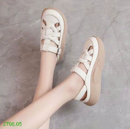 25HA2708.05 - SANDAL BÁNH MỲ CHO NỮ