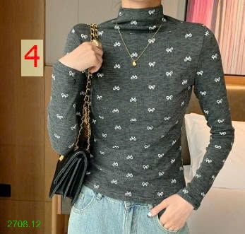 25HA2708.12 - ÁO GIỮ NHIỆT HỌA TIẾT NƠ