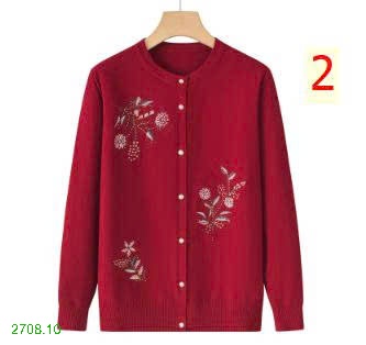 25HA2708.10 - ÁO CARDIGAN LEN NỮ TRUNG NIÊN