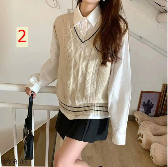 25HA2808.03 - ÁO GILE LEN NỮ