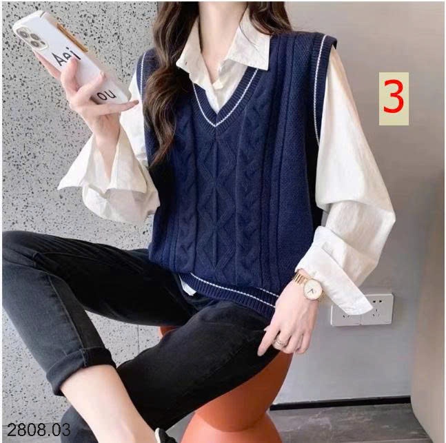 25HA2808.03 - ÁO GILE LEN NỮ