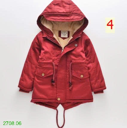 25HA2708.06 - ÁO PARKA LÓT LÔNG CHO BÉ