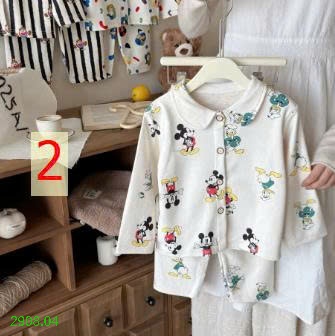 25HA2908.04 - BỘ PIZAMA HOẠT HÌNH CHO BÉ