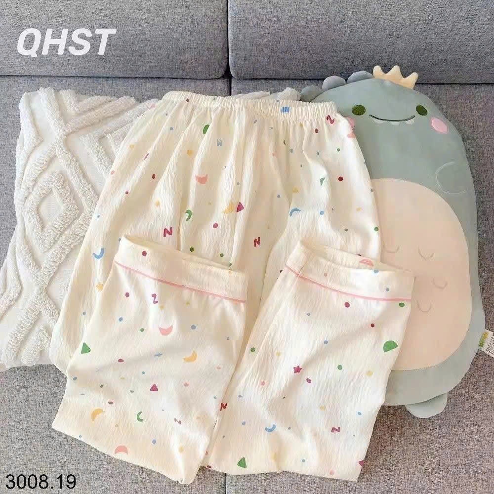 25HA3008.19 - BỘ PIZAMA NHĂN MẶC NHÀ