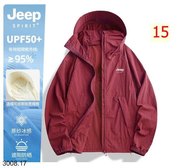 25HA3008.17 - ÁO KHOÁC GIÓ MỎNG NAM NỮ JEEP