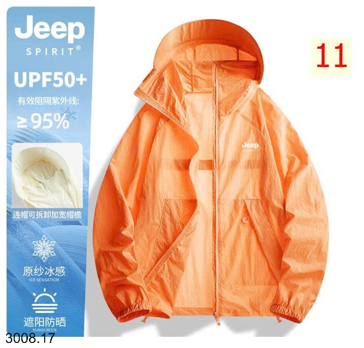 25HA3008.17 - ÁO KHOÁC GIÓ MỎNG NAM NỮ JEEP