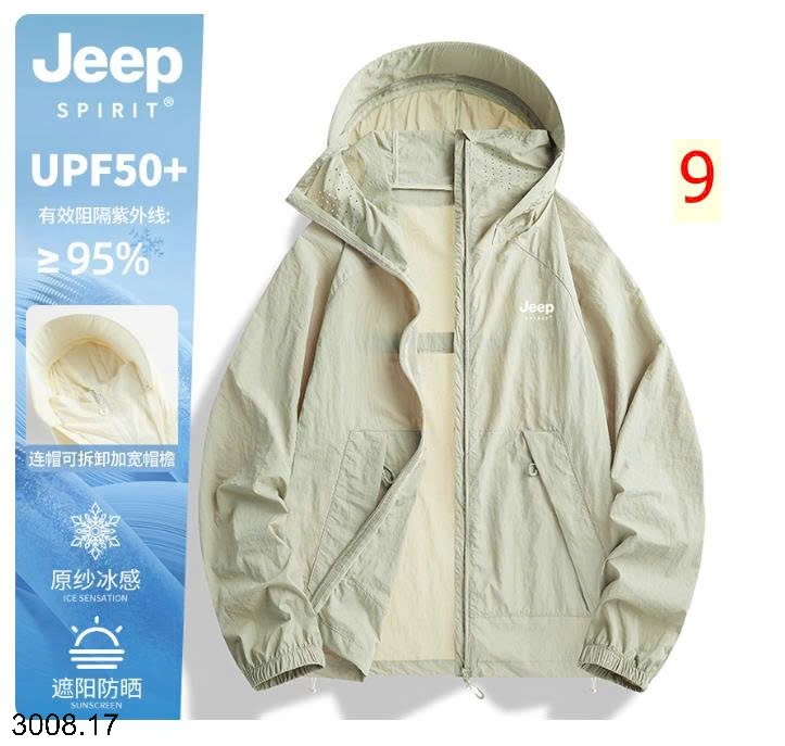 25HA3008.17 - ÁO KHOÁC GIÓ MỎNG NAM NỮ JEEP