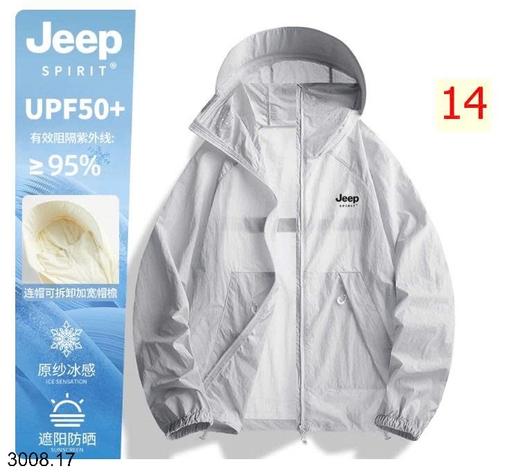 25HA3008.17 - ÁO KHOÁC GIÓ MỎNG NAM NỮ JEEP