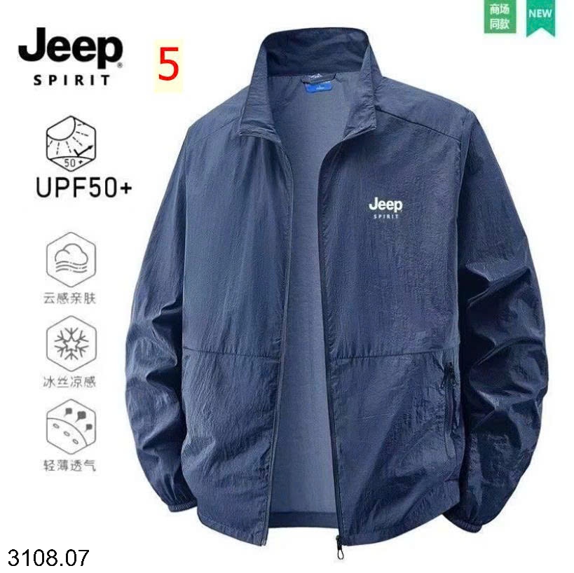 25HA3108.07 - ÁO KHOÁC NAM GIÓ MỎNG JEEP