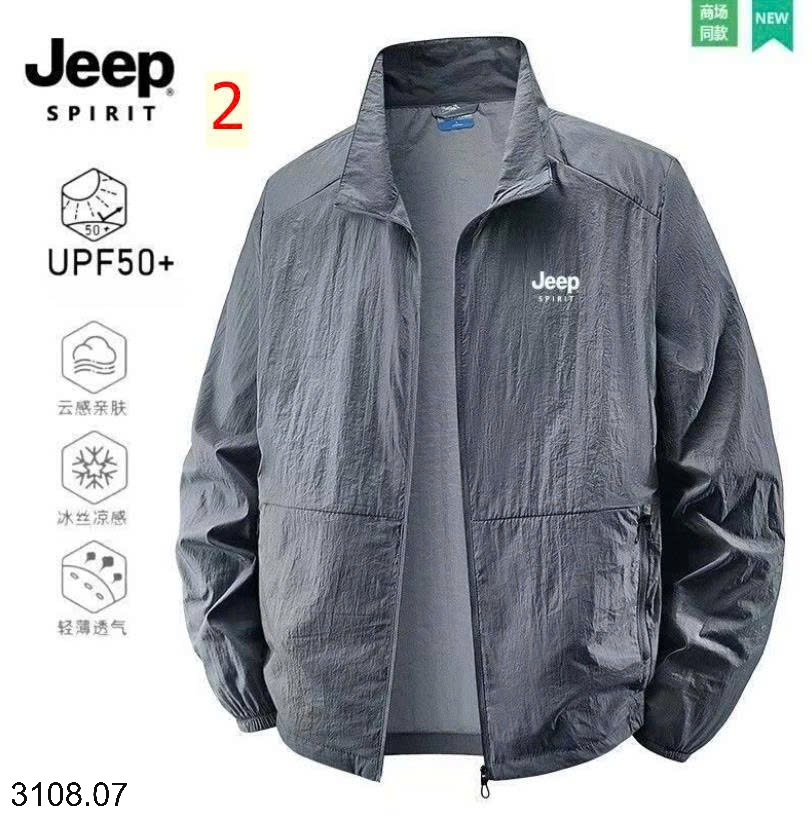 25HA3108.07 - ÁO KHOÁC NAM GIÓ MỎNG JEEP
