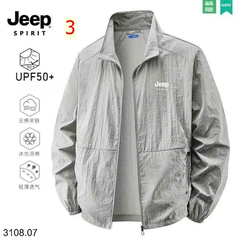25HA3108.07 - ÁO KHOÁC NAM GIÓ MỎNG JEEP